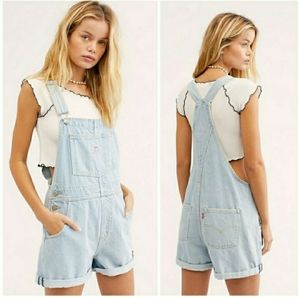 Levi's Shortalls Short Sweet Overalls Denim Jean